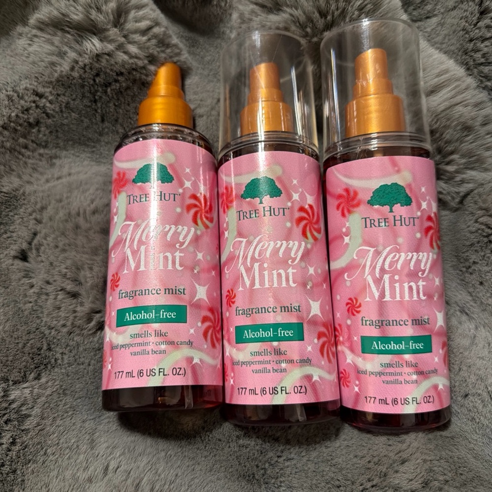 3 X Tree Hut Sold Out Merry Mint Mist New Limited Edition